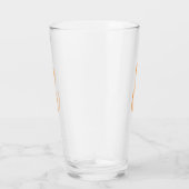 Creëer Uw eigen aangepaste monogram Drink glas (Rechts)