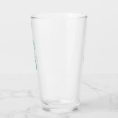 Creëer Uw eigen aangepaste monogram Drink Glas (Links)