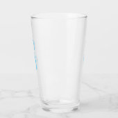 Creëer Uw eigen aangepaste monogram Drink Glas (Links)