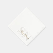 Creëer uw eigen aangepaste naam Initialen Business Servet (Hoek)