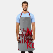 creëer uw eigen aangepaste naam schort (Gedragen)