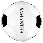 Creëer Uw eigen aangepaste naam Voetbal (Gedraaid)