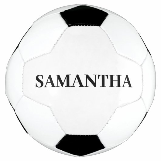 Creëer Uw eigen aangepaste naam Voetbal (Voorkant)