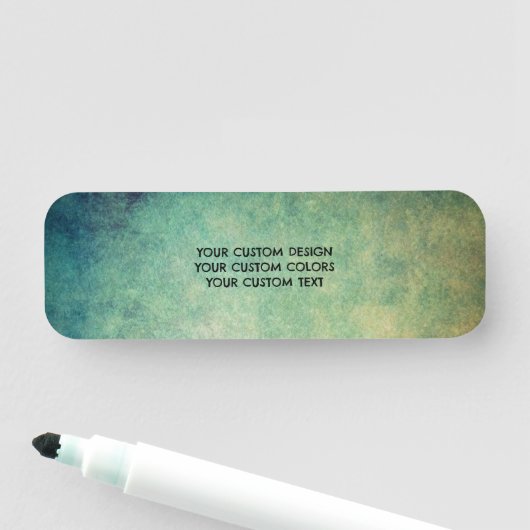 Creëer Uw eigen aangepaste  Naamplaatje (In situ)