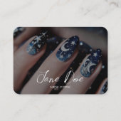 Creëer uw eigen aangepaste nachtelijke Sky Nail Te Visitekaartje (Voorkant)
