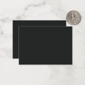 Creëer Uw eigen aangepaste  Notitiekaartje (Voorkant / Achterkant in situ)