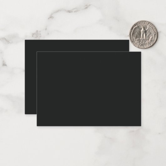 Creëer Uw eigen aangepaste  Notitiekaartje (Voorkant / Achterkant in situ)