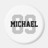 Creëer Uw eigen aangepaste nummer Magneet (Voorkant)