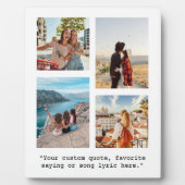 Creëer Uw eigen aangepaste offerte 4 Fotocollage Fotoplaat (Voorkant)
