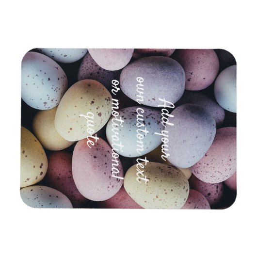 Creëer Uw eigen aangepaste offerte - chocolade-eie Magneet (Horizontaal)