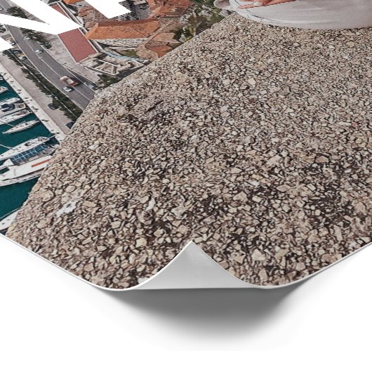 Creëer uw eigen aangepaste offerte en foto-Poster Poster (Hoek)