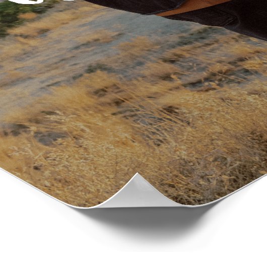 Creëer uw eigen aangepaste offerte foto Poster (Hoek)