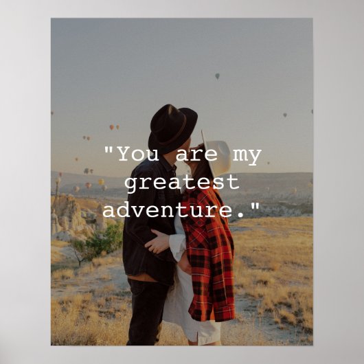 Creëer uw eigen aangepaste offerte foto Poster (Voorkant)