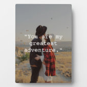 Creëer uw eigen aangepaste offerte foto Poster Fotoplaat (voorkant)