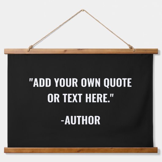 Creëer Uw eigen aangepaste offerte Hangend Wandkleed (Voorkant)