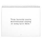 Creëer Uw eigen aangepaste offerte Kalender (Hoes)