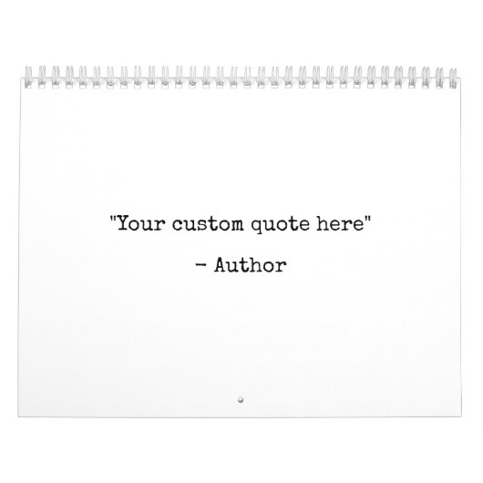 Creëer Uw eigen aangepaste offerte Kalender (Hoes)