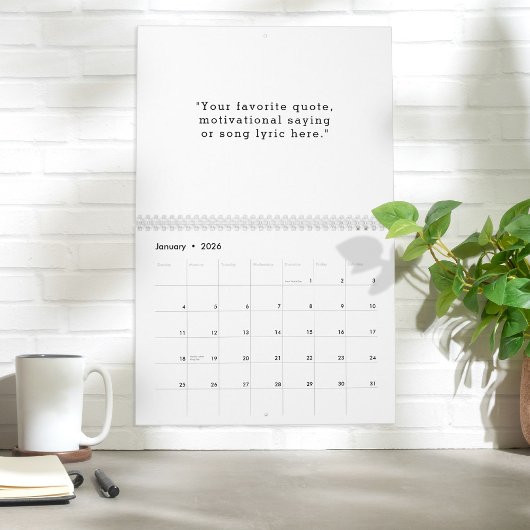 Creëer Uw eigen aangepaste offerte Kalender