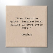 Creëer Uw eigen aangepaste offerte Magneet