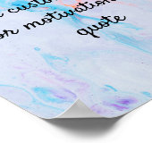 Creëer uw eigen aangepaste offerte - marmer poster (Hoek)