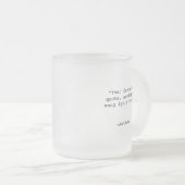 Creëer Uw eigen aangepaste offerte Matglas Koffiemok (Voorkant rechts)