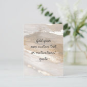 Creëer Uw eigen aangepaste offerte - neutraal Briefkaart (Staand voorkant)