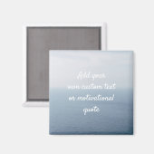 Creëer Uw eigen aangepaste offerte - Oceaan Magneet (Voorkant / Achterkant)