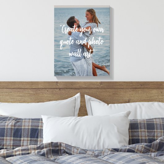 Creëer uw eigen aangepaste offerte op Afbeelding Canvas Afdruk (Insitu (Slaapkamer))