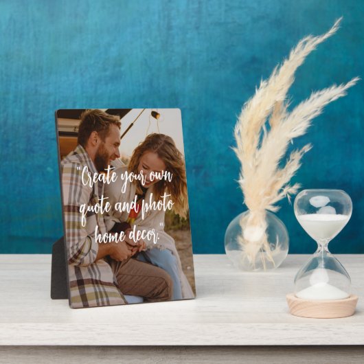 Creëer Uw eigen aangepaste offerte op Afbeelding Fotoplaat (Zijkant)