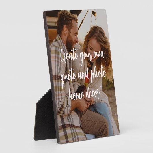 Creëer Uw eigen aangepaste offerte op Afbeelding Fotoplaat (Zijkant)