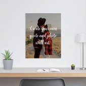 Creëer Uw eigen aangepaste offerte op Afbeelding P Poster