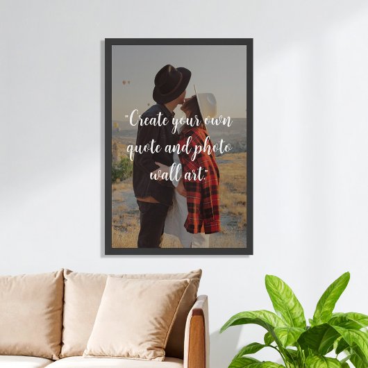 Creëer Uw eigen aangepaste offerte op Afbeelding P Poster