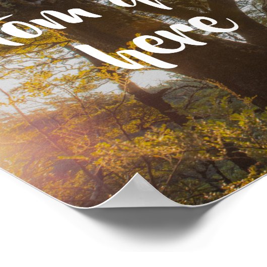 Creëer Uw eigen aangepaste offerte Poster (Hoek)