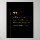 Creëer Uw eigen aangepaste offerte Poster (Voorkant)