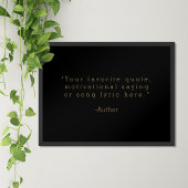 Creëer Uw eigen aangepaste offerte Poster