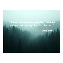 Creëer Uw eigen aangepaste offerte Poster Tekst & 