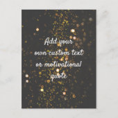 Creëer uw eigen aangepaste offerte - reserveonderd briefkaart (Voorkant)