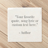 Creëer Uw eigen aangepaste offerte Stenen Onderzetter