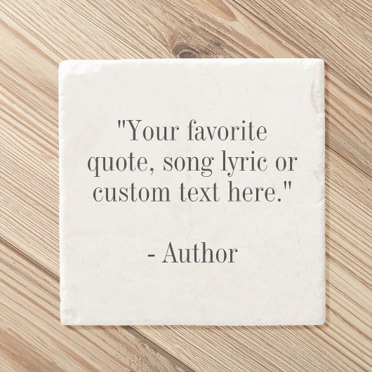 Creëer Uw eigen aangepaste offerte Stenen Onderzetter