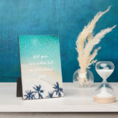 Creëer uw eigen aangepaste offerte - strand fotoplaat (Zijkant)