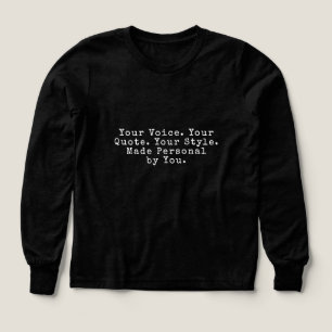 Creëer Uw eigen aangepaste offerte T-shirt