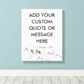 Creëer Uw eigen aangepaste offerte voor bergproduc Canvas Afdruk (Insitu (Houten vloer))