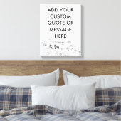 Creëer Uw eigen aangepaste offerte voor bergproduc Canvas Afdruk (Insitu (Slaapkamer))