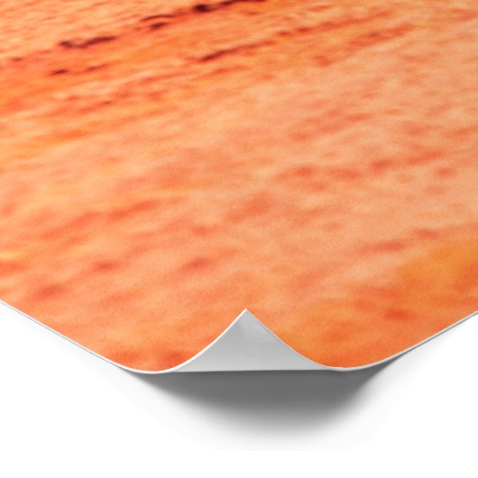 Creëer uw eigen aangepaste offerte - woestijnzonne poster (Hoek)