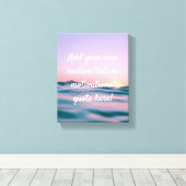 Creëer Uw eigen aangepaste offerte - Zonnevaste Ze Canvas Afdruk (Insitu (Houten vloer))