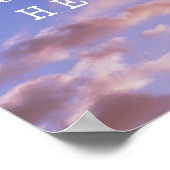 Creëer Uw eigen aangepaste offerte zonsondergang Poster (Hoek)