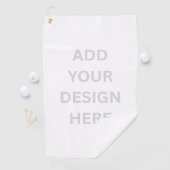 Creëer Uw eigen aangepaste ontwerp 16 "x 24" golfh Golfhanddoek (Insitu)
