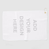 Creëer Uw eigen aangepaste ontwerp 16 "x 24" golfh Golfhanddoek (Horizontaal)