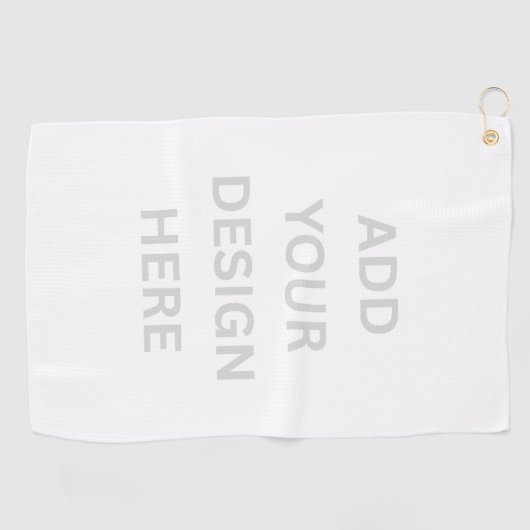 Creëer Uw eigen aangepaste ontwerp 16 "x 24" golfh Golfhanddoek (Horizontaal)