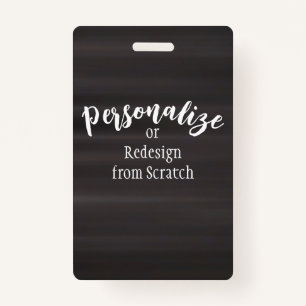 Creëer Uw eigen aangepaste ontwerp Badge